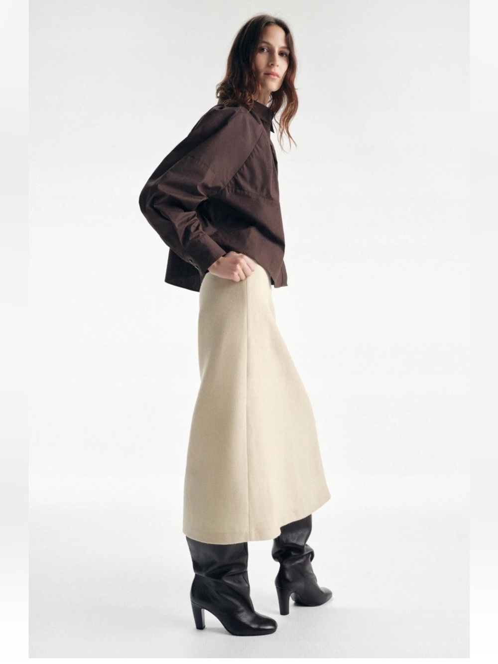 New with tags! Zara wool skirt
